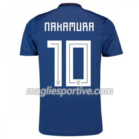 Completo Calcio Giappone Nakamura 10 Divisa Prima Mondiali 2018